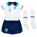 Billige England Luke Shaw #3 Hjemmetrøye Barn VM 2022 Kortermet (+ korte bukser)